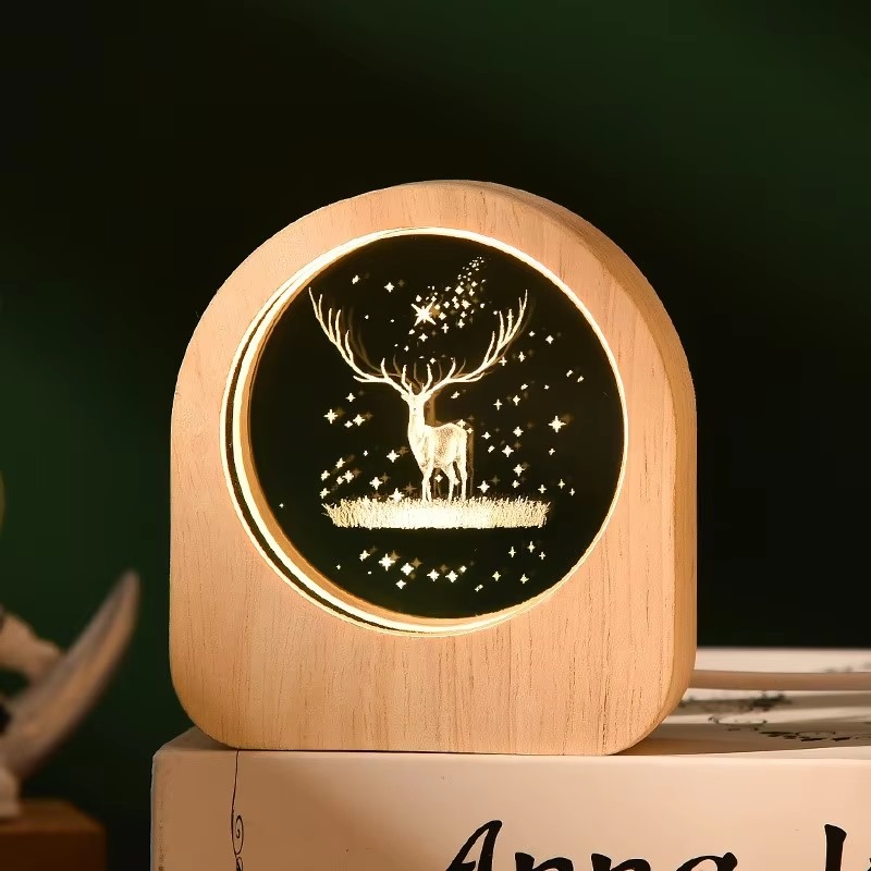 3D Night Light - (🔹 পছন্দের ডিজাইন সিলেক্ট করুন 😊)